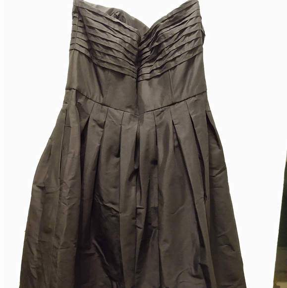 Strapless Black Dress - Picture 3 of 4